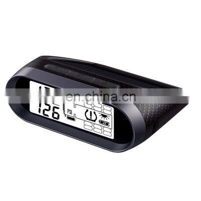 2020 New Truck Tpms T2 Wireless Display Solar Power Display 2-14 Tires External and Internal Sensor for Bus Caravan Truck