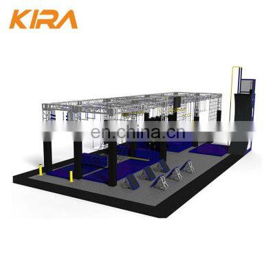 Hot Sale High Quality Different Style Kids Play Indoor Playground Equipment Ninja Warrior Obstacle Course for Kids photo-5