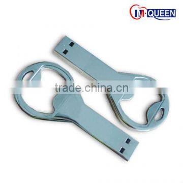 wholesale metal custom bottle opener usb flash drives