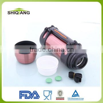 China manufacturers 1.0L double wall stainless steel vacuum thermos for hot food