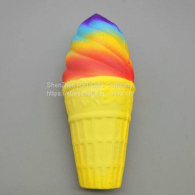 Pu Foam Ice Cream Anti Stress Ball – Relieve Stress with this Adorable Squishy Toy