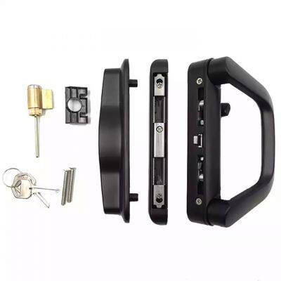 High End Sliding Door Lock For Sliding Patio Door In Villas Sliding Patio Door Handle Set With Mortise Lock photo-4