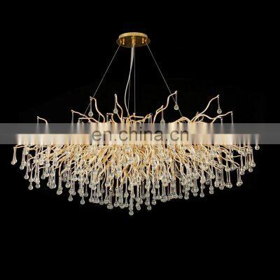 Luxury Chandelier Villa Restaurant Decoration Chandelier Modern For Living Room