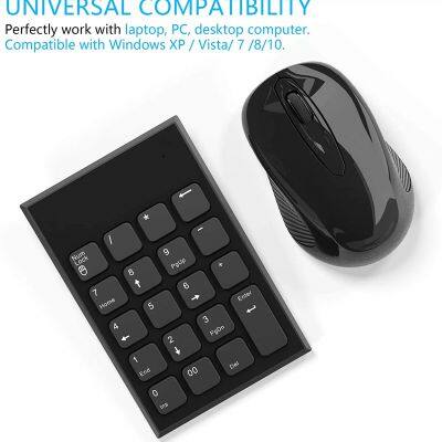 USB Wire Mini Number Keyboard Universal Numeric Keypads for Laptop Desktop Keycap and Mouse PC Computer Numpad 18 Keys Keyboards photo-4