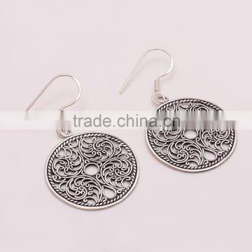 925 SOLID STERLING FINE SILVER EARRINGS