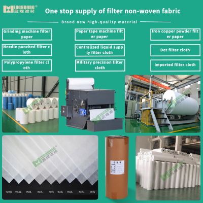Industrial grinder filter paper, hemp dot filter cloth, polyester filter cloth, needle punched filter cloth, polyester filter cloth