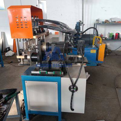 Stainless Steel Pipe Hose Clamps Making Machine PLC Gearbox Bearing Gear Engine Pump-Barrel Forming Metal Hoop Locking Machine photo-5