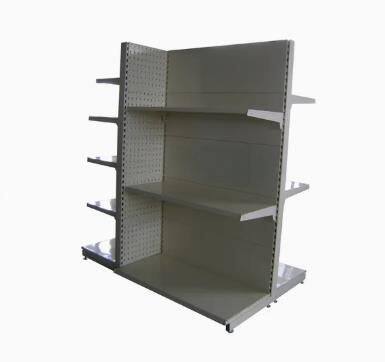 Quick Assembly Anti-Aging OEM ODM Custom Cold-Rolled Steel Supermarket Shelves