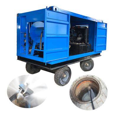 XZY Manufacturer's Large High-Pressure Cleaner Sewer Drain Pipe Cleaning Machine Efficiently Unblocks Blocked Pipelines New