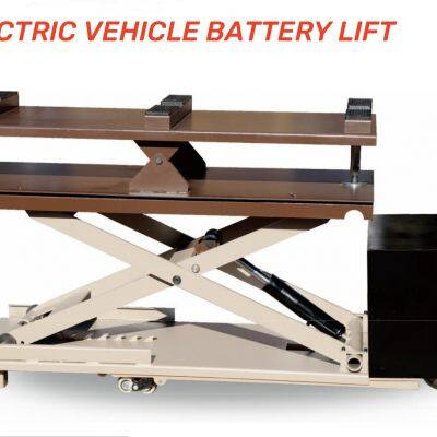 Горячая продажа подъемника для ЭВ-аккумуляторов. Новый дизайн подъемника для аккумуляторов электромобилей на 1500 кг / 1800 фунтов. Подъемник для ремонта электромобилей