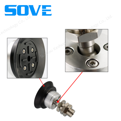 ZPT-32~125HN/S-B01-A14 Series Silicone/Rubber Vacuum Cup SMC Brand Perfect Alternative Product Single Layer Universal Swivel Suction Cup photo-2