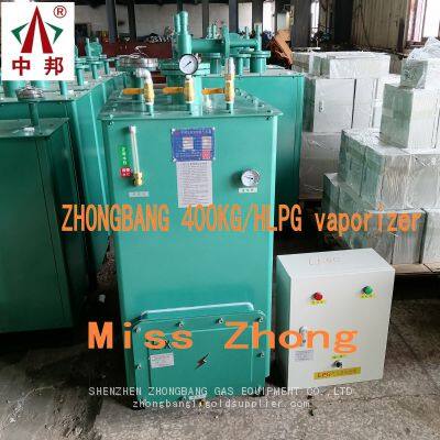 ZHONGBANG 400KG/H Square floor-standing type LPG vaporizer