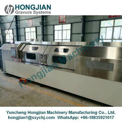 HJ-TP Copper Polishing Machine for Gravure Cylinder Buffing Machine