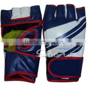 Custom Printed MMA Gloves/Custom Made MMA Gloves/Geniune Leather MMA Gloves