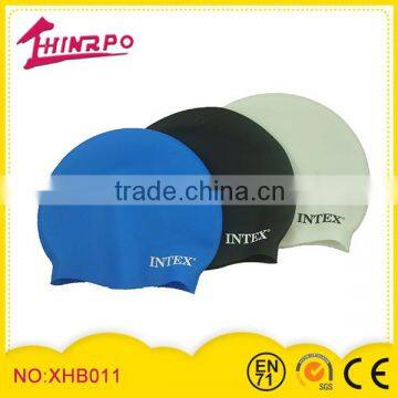 Silicone Material Custom Printed Swimming Caps Silicon Swimming Cap photo-2