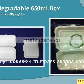 Biodegradable 650ml Box