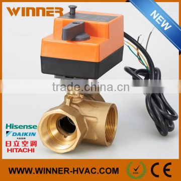 Winner 220V Volt AC Motorised Water Flow Control Ball Valve in Hunan