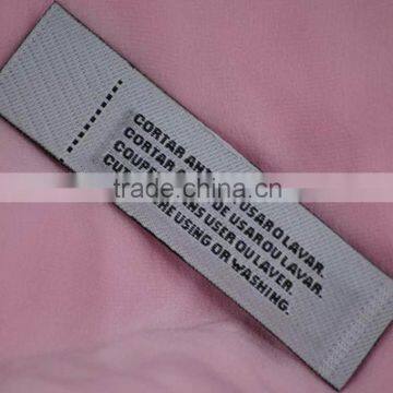 Wholesale Cheap Economic Cotton Screen Printed Clothing Label photo-3