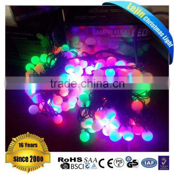 High quality High IP44 waterproof multicolor string light for decration