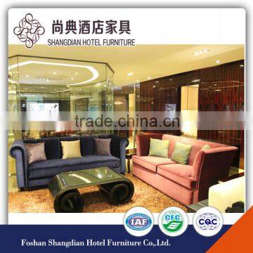 Customized cheap hotel sofas with modern design