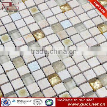 Marble Crystal Glass Stone Mosaic