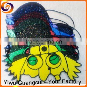 Non woven felt fabric kids witch halloween mask