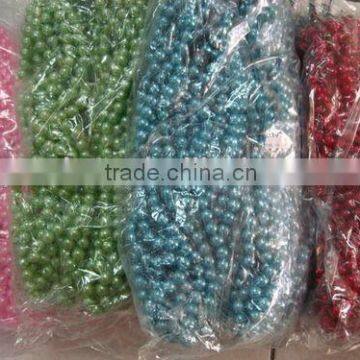 PLASTIC BEADS PEARLIZED ENAMEL Plastic Beads, Pearlized Imitation Pearl Enamel Beads