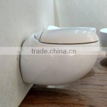 WC chinese white ceramic high quality wall hung egg toilet                        
                                                                                Supplier's Choice