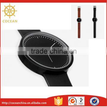 High Quality Wholesale Silver Jewelry Watch Cheap Black Dial Custom Watches