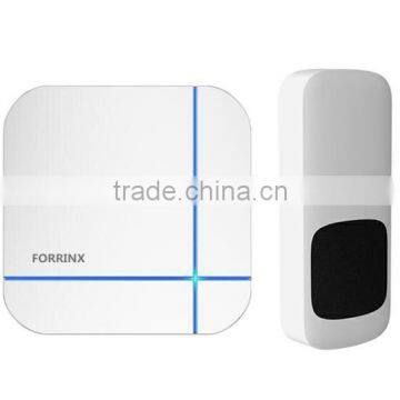 52 optional chimes wireless doorbell IP44 Water-proof touch button 110-220V US easy plug in doorbell