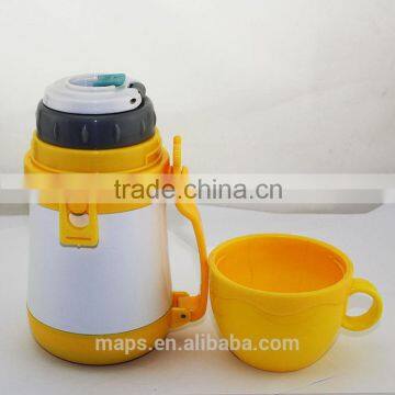 kids vacuum cup water jug with side handle