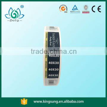 Latest Design New Product Sticker Label Printing OEM Garment Label photo-6