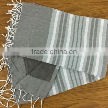 Club beach towel hand fouta cotton woven custom made turkish towel terry