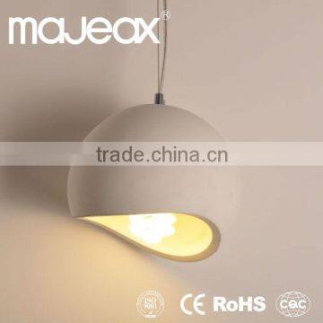 Commercial decorative plaster gypsum pendent lamp