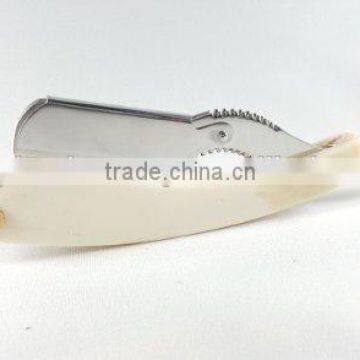 Camel Bone Straight Razor Cutthroat Shaving Razor