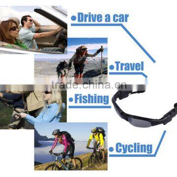 Wireless Flip-up Bluetooth Sunglasses Headset Stereo MP3 Music Glasses Earphone Headphone for Phone Hands-free / Tablet PC photo-6