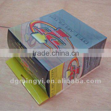 Transparent PET or PVC Plastic Toy Box, full color printed