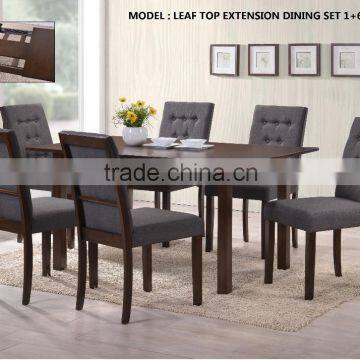 Dining Set , Dining Table , Dining Chair , Leaf Top Extension