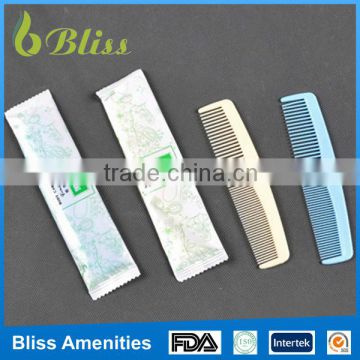 N55 wholesale plastic hotel comb plastic hotel comb