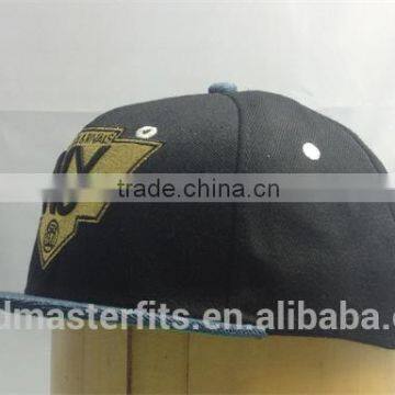 Wholesale 6 Panels Embroidery Wool Snapback Cap photo-2
