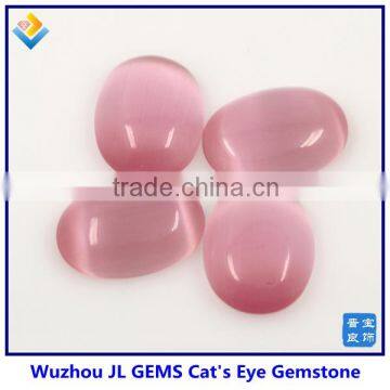 Light Pink Cat's Eye Stone,Oval Cut 1mm to 20 mm ,other Color Also Avaliable photo-4