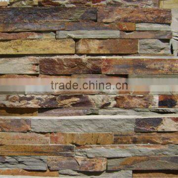 outdoor stone wall panel