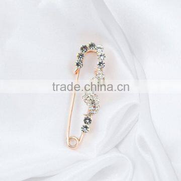 Unique Design Rhinestone And Pearl Mustache Brooches Pin Beard photo-4