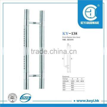 Manufacturer New Design Stainless Steel Tube Hollow Modern Door Pull Handle for Commercial Door photo-4