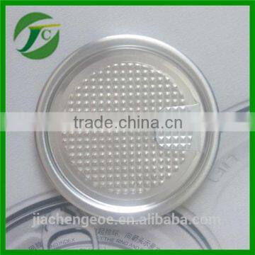 65mm aluminium foil easy peel end