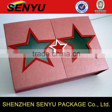 Star Shaped Child Gift Box for Christmas Packaging Box