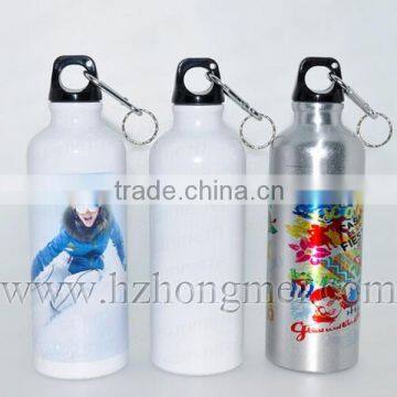 New Arrival Slim 600ml Blank Aluminium Transfer Sport Bottle With Coating photo-2
