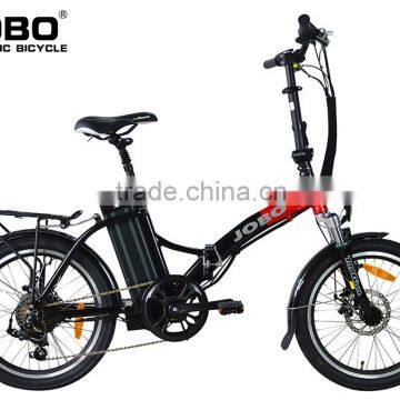 JOBO manufacture hot promotion EN15194 20inch electric folding bike