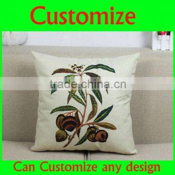 Custom made lumbar support cushion pillow cover