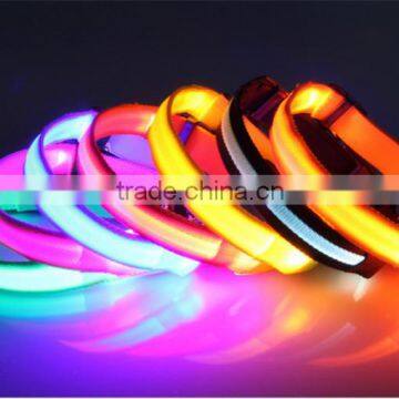 Collar Led Night Light-up Flashing Glow In The Dark Led Cat collar Led Dog Collar